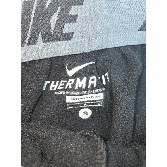 Nike Therma-Fit Black JSweatpants Small Soft Soft Fleece Lining - Picture 4 of 10